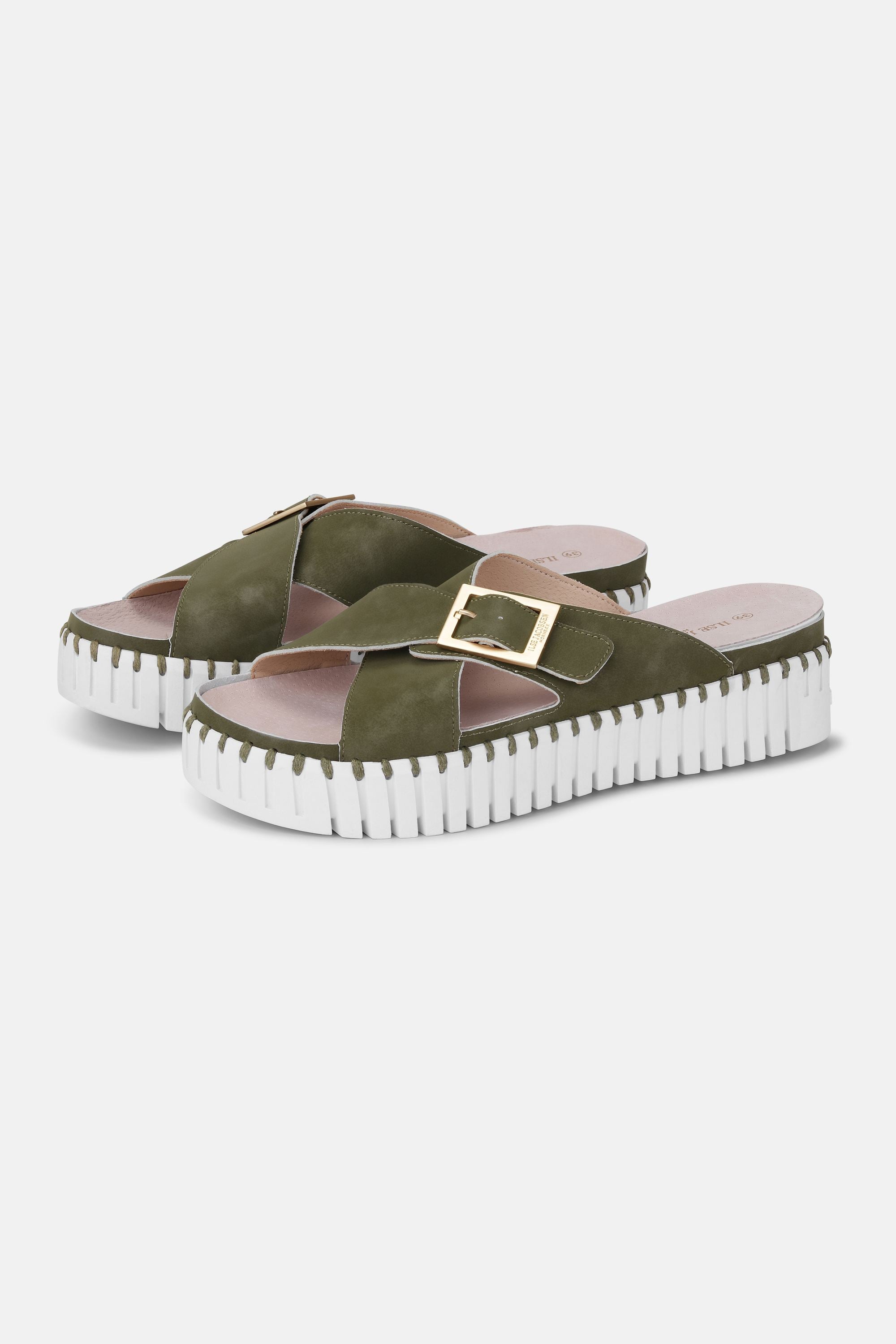 Sandalen Crossover - Army White